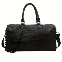 Portable Lightweight Duffel Bag Waterproof Leather Sports & Fitness Bag