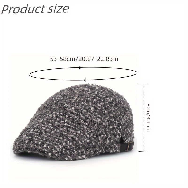 Winter Beret Hat Vintage Cap Painter Hat