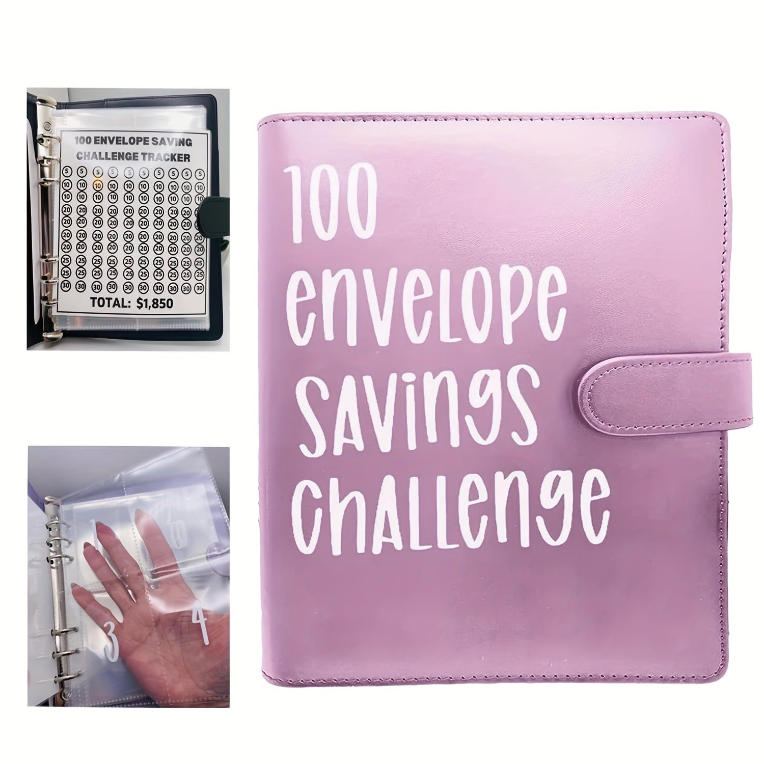 Envelope Challenge Binder for Budgeting Planner & Saving