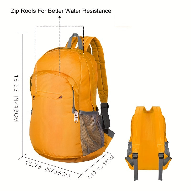 Foldable Waterproof Backpack Lightweight Sports Bag for Outdoor Travel