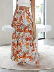 Floral Wide Leg Pants Casual Loose Spring Summer Women's Clothing