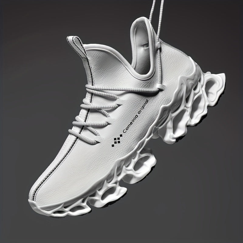 Waterproof Leather Sneakers for Men and Women