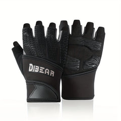 Non slip Fitness Training Gloves Breathable Wear resistant Half Finger Gloves