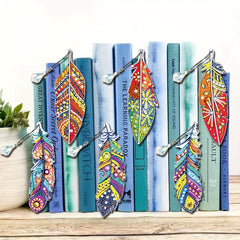 DIY Diamond Art Bookmarks Set with Tassels