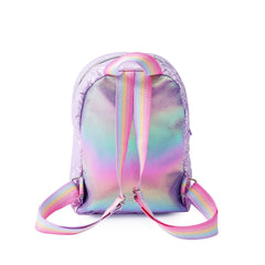 Quilted Unicorn Cartoon Plush Backpack for Girls