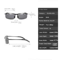Men's Polarized Sports Sunglasses Outdoor Driving Cycling Glasses
