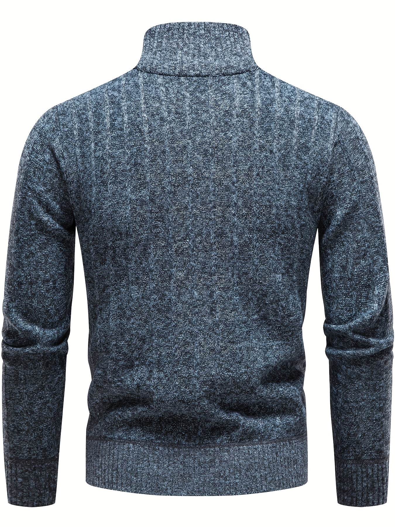 Men's Knitted Sweater Casual Warm Herringbone Pullover For Spring Fall