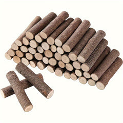 20pcs Wooden Craft Sticks DIY Vase Fillers Pumpkin Stems Decorative Materials
