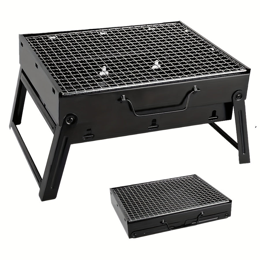 Portable Folding BBQ Grill Outdoor Charcoal Grill Camping Picnic Hiking