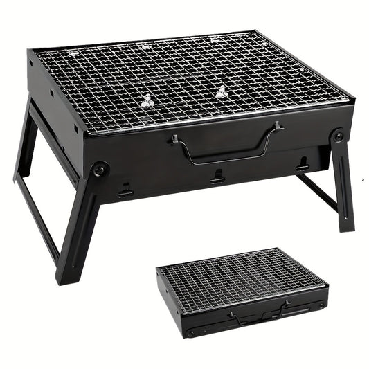 Portable Folding BBQ Grill Outdoor Charcoal Grill Camping Picnic Hiking