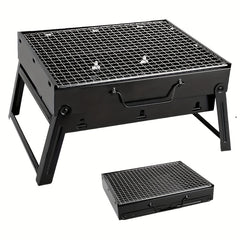 Portable Folding BBQ Grill Outdoor Charcoal Grill Camping Picnic Hiking