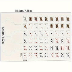 1pc Finger Mini Poker Card Pocket Thumb Poker Card Funny Playing Card