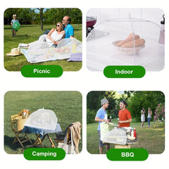 Mesh Food Cover Tent - Anti Mosquitoes - Reusable - Outdoor