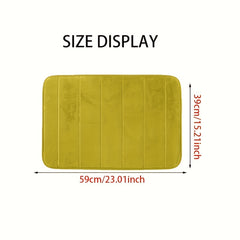 1p Memory Foam Bath Bathmat Anti skid Durable Floor Rug Cozy Absorbent