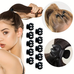 10pcs Mini Hair Claw Clips PVC Hair Accessories for Girls