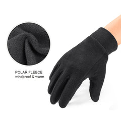 Polar Fleece Winter Cycling Gloves Warm Outdoor Gloves