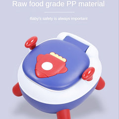 Rocket Pattern Toilet Potty for Boys and Girls Ages 8 Months to 6 Years