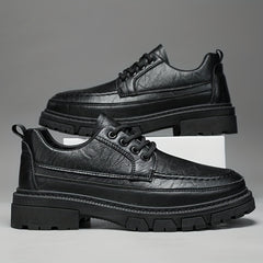 Men's Leather Derby Shoes Wear resistant Non Slip Dress Shoes