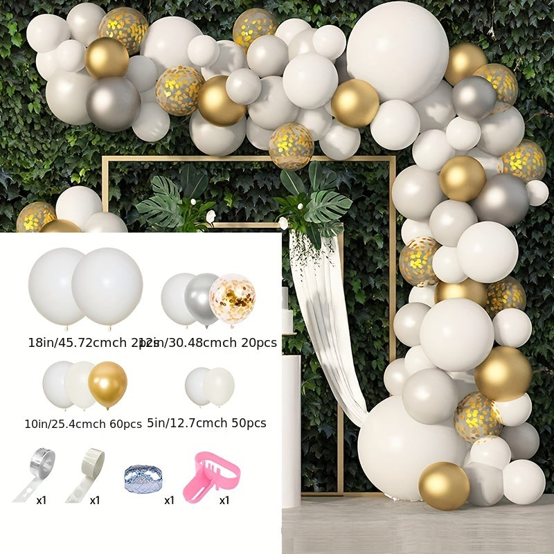 Golden Balloon Set Latex Balloon Set Balloon Party Decorations