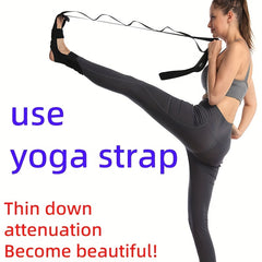 Yoga Pedal Puller for Rehabilitation Fitness Resistance Stretching Belt