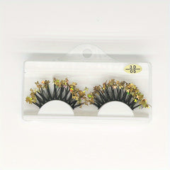 Glitter Sequin False Eyelashes Fluffy Volume Lashes Stage Makeup