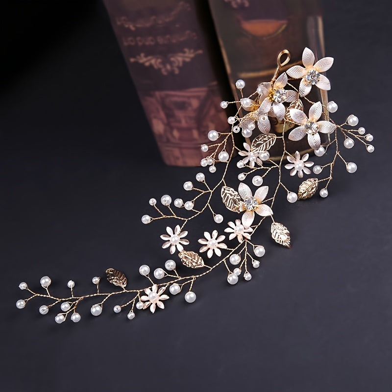 Bridal Hair Accessories Wedding Hair Pin Jewelry Leaf Hair Pin