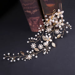 Bridal Hair Accessories Wedding Hair Pin Jewelry Leaf Hair Pin