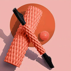 Herringbone Foam Roller & Massage Stick Set