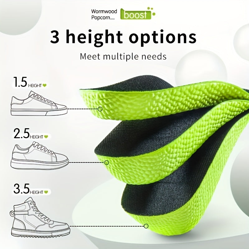 Height Increase Insoles Arch Support Orthopedic Memory Foam Shoe Pads
