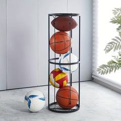 Ball Storage Basket Football Volleyball Home Storage Rack Toy Organizer Rack