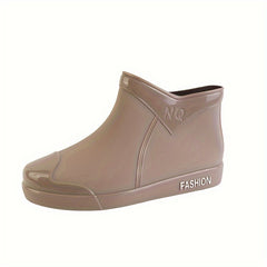 Women's Short Rain Boots Non-Slip Wear-Resistant