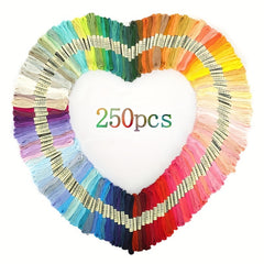 Colorful Cross Stitch Thread Set For Kids & Adults 150 200 250 Vibrant Colors