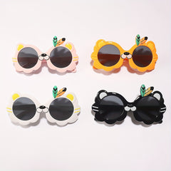 Lion Frame Sun Protection Sunglasses for Teens, Boys and Girls