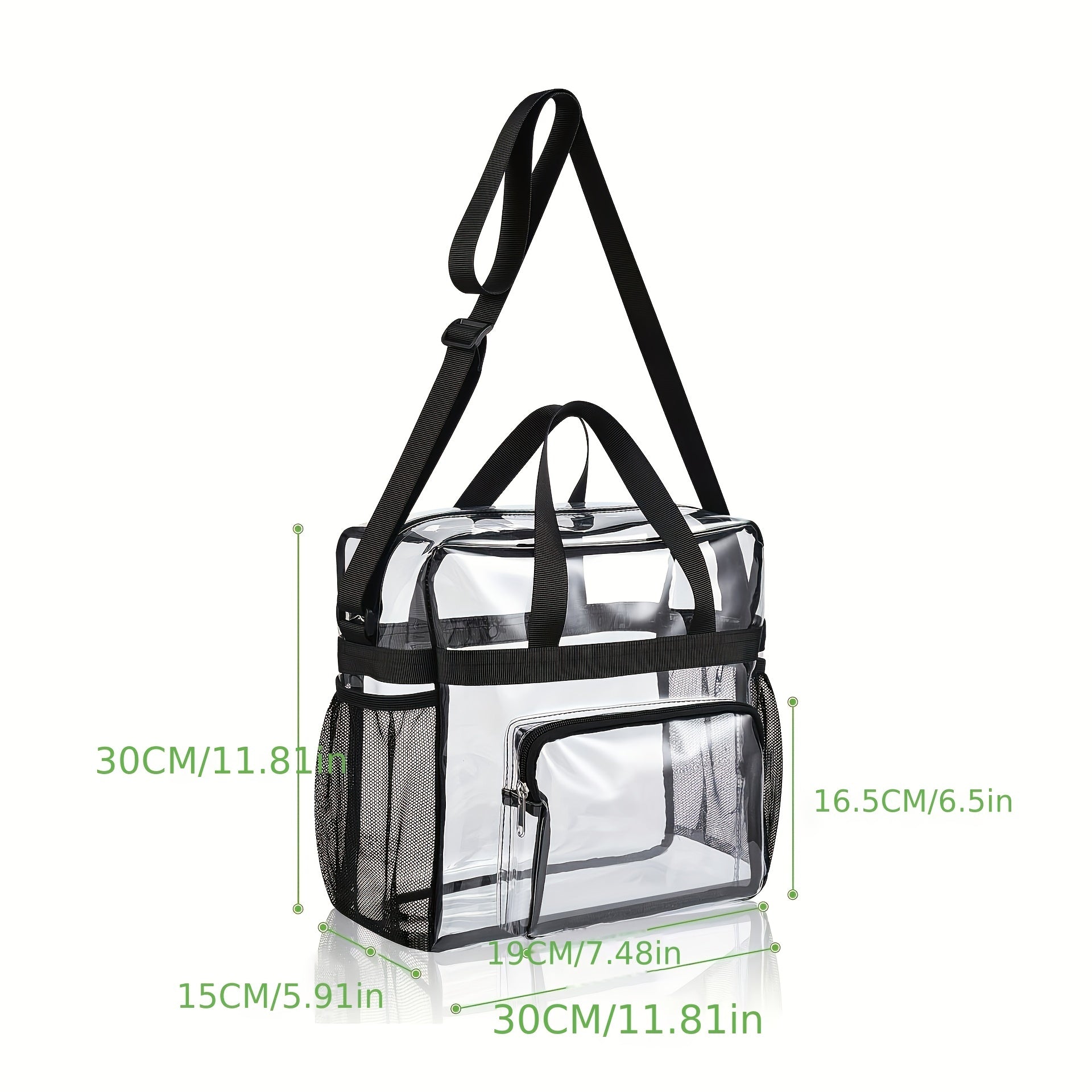 Transparent PVC Large Capacity Beach Bag Travel Bag Waterproof Wash Bag