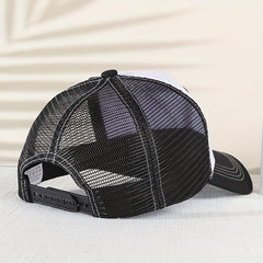Animal Embroidery Baseball Cap Sunshade Peaked Cap