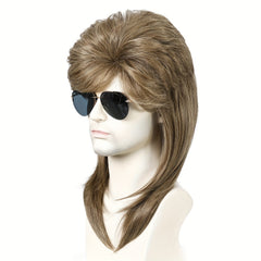Men's Wig Punk Handsome Wig For Cosplay Halloween Party