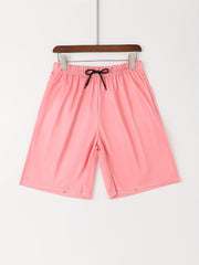 Geometric Print Men's 2Pcs Outfit Short Sleeve T-Shirt & Shorts Set