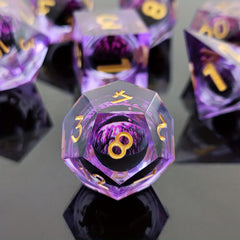 Dragon's Eye Resin Dice Set for Roleplaying Board Game