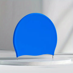 Kids Waterproof Silicone Swim Cap Non Slip Soft Comfortable Swimming
