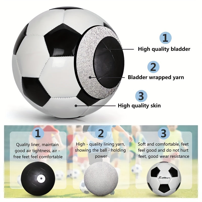 Youth Soccer Ball Size 5 Competition Training PVC Material