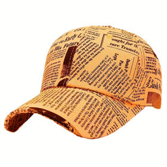 Spring Baseball Cap Letter Men's And Women's Couple Hat