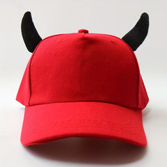 Men's Horned Demon Baseball Cap