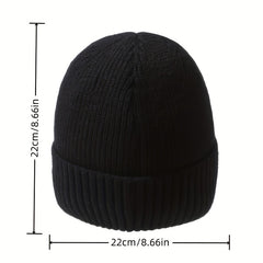 1pc Versatile Beanie Winter Thickened Hat