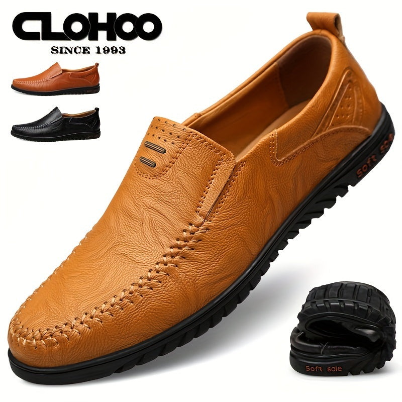 CLOHOO Men's Casual Loafers Soft Sole