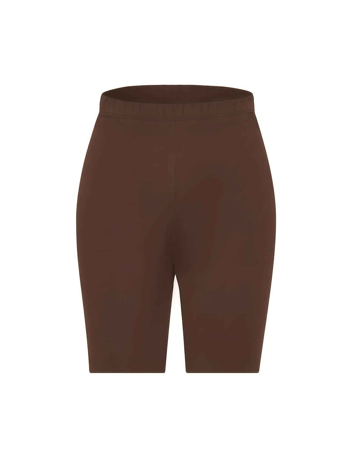 Sporty Yoga Shorts Elastic Waist Summer Women's Clothing