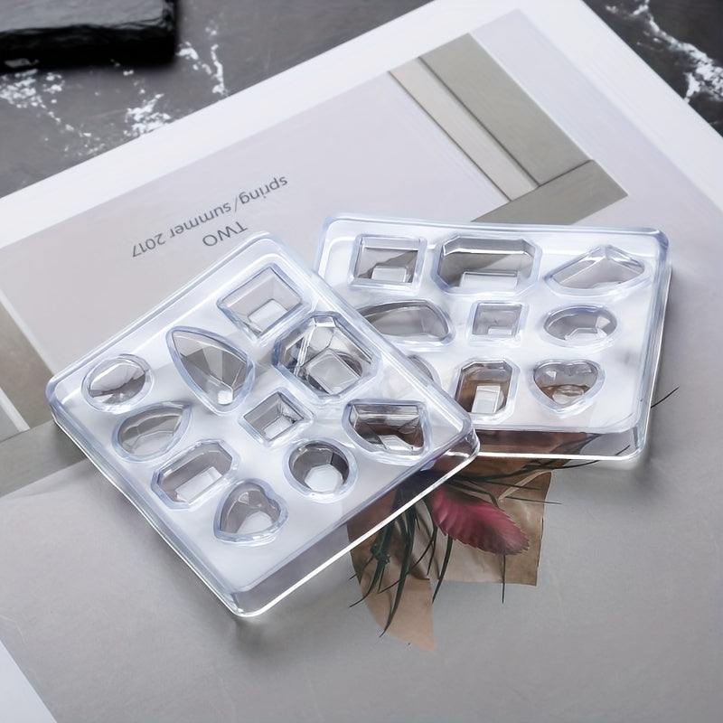 Crystal Epoxy Mold for Earrings and Pendants
