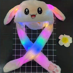 Plush Bunny Rabbit Cap Earmuffs for Girls