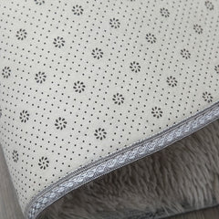 Soft Plush Furry Floor Rug for Bedroom - Non Slip Machine Washable