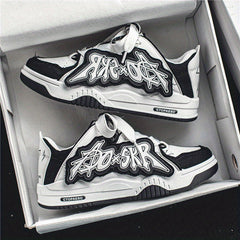 Men's Platform Skate Shoes Wear resistant Non Slip Casual Shoes