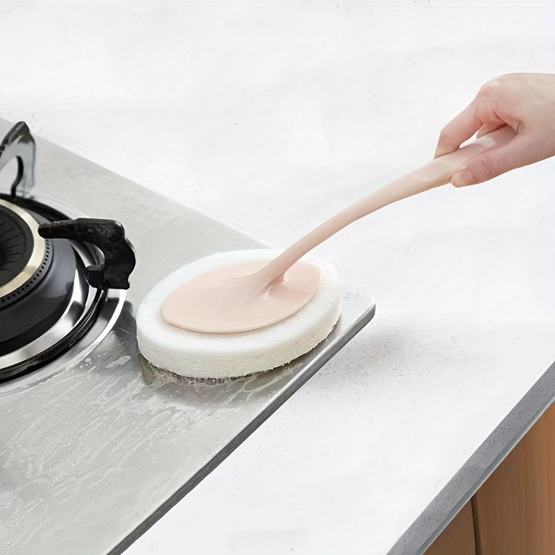 Long handled Multifunctional Toilet Brush & Solid Dual purpose Brush